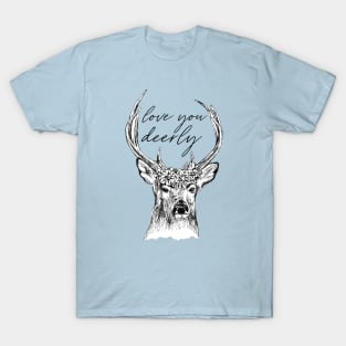 Love You Deerly T-Shirt